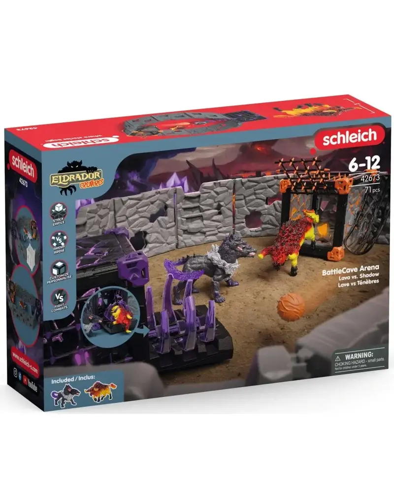 Schleich Schleich BattleCave Arena - Lava Vs. Shadow