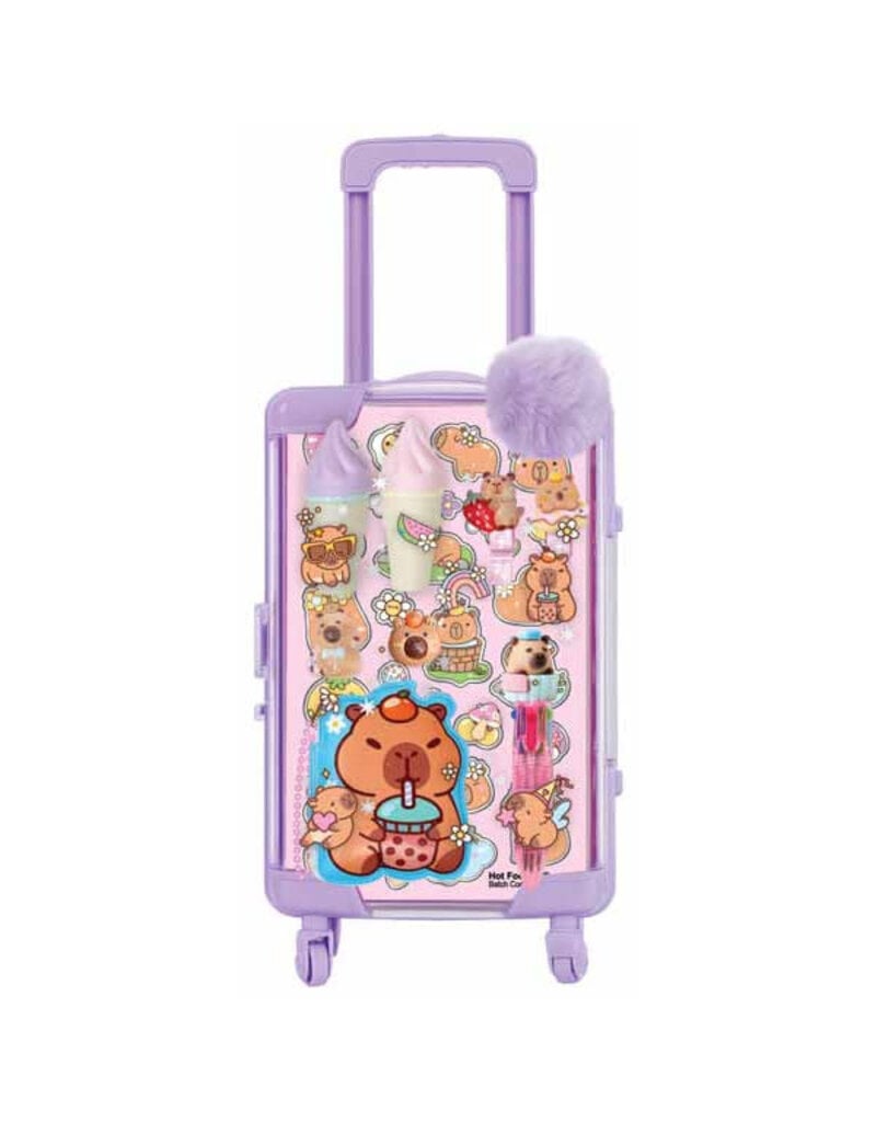 Hot Focus Inc Mini Stationery Luggage - Capybara