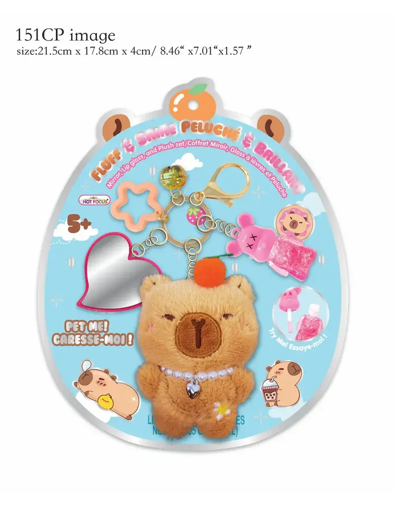 Hot Focus Inc Fluff & Shine, Capybara