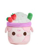 Cuddle Barn Plush Strawberry Mooshake
