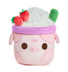 Cuddle Barn Plush Strawberry Mooshake