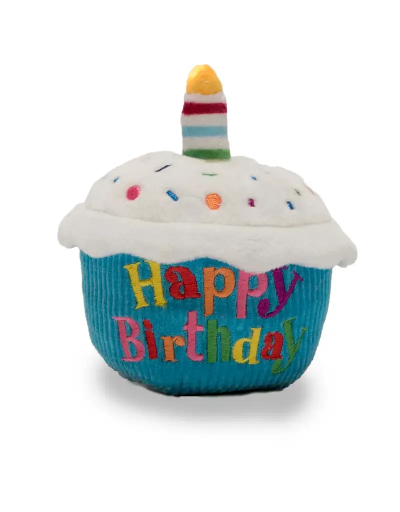 Cuddle Barn Plush Birthday Cupcake Squeezer