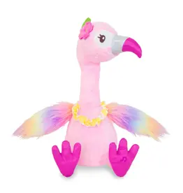 Cuddle Barn Sunset Susie Flamingo Dancing Plush