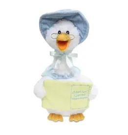 Cuddle Barn Plush Mother Goose - Blue