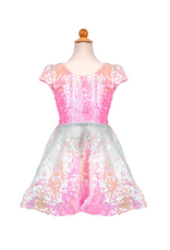 Creative Education (Great Pretenders) Costume Sorbet Swirl Skater Dress (5-6)