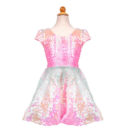 Creative Education (Great Pretenders) Costume Sorbet Swirl Skater Dress (5-6)