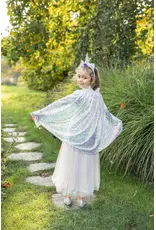 Creative Education (Great Pretenders) Costume Unicorn Sparkle Cape & Headband ( Size 4-6)