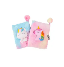 Creative Education (Great Pretenders) Furry Friends Squishy Journal ( Unicorn Assorted )