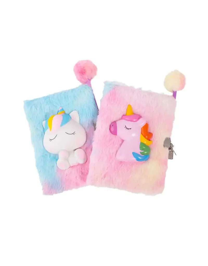 Creative Education (Great Pretenders) Furry Friends Squishy Journal ( Unicorn Assorted )