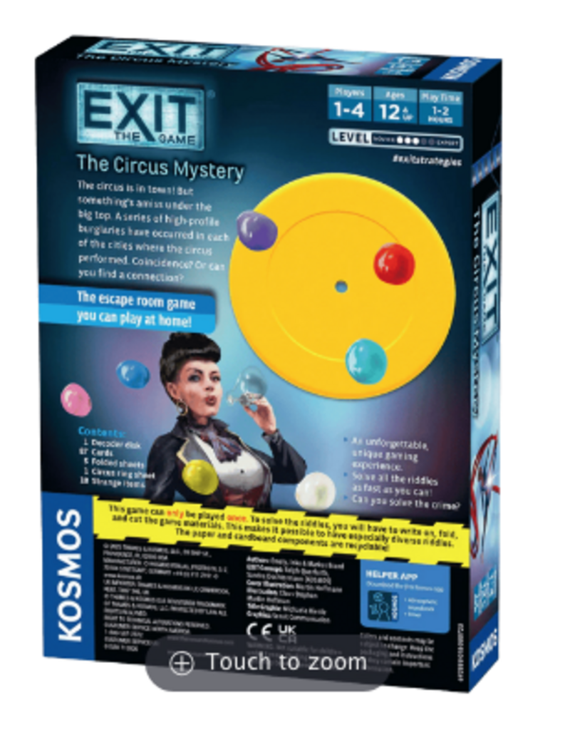 Thames & Kosmos Exit The Game - The Circus Mystery