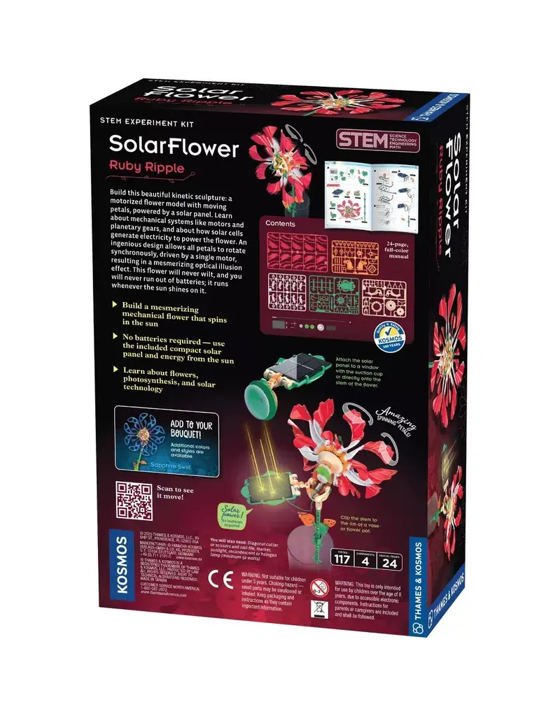Thames & Kosmos Solar Flower - Ruby Ripple