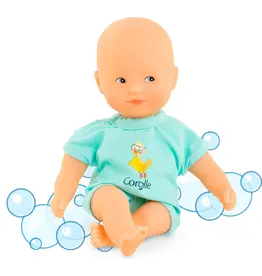 Corolle Baby Doll Mini Bath Blue