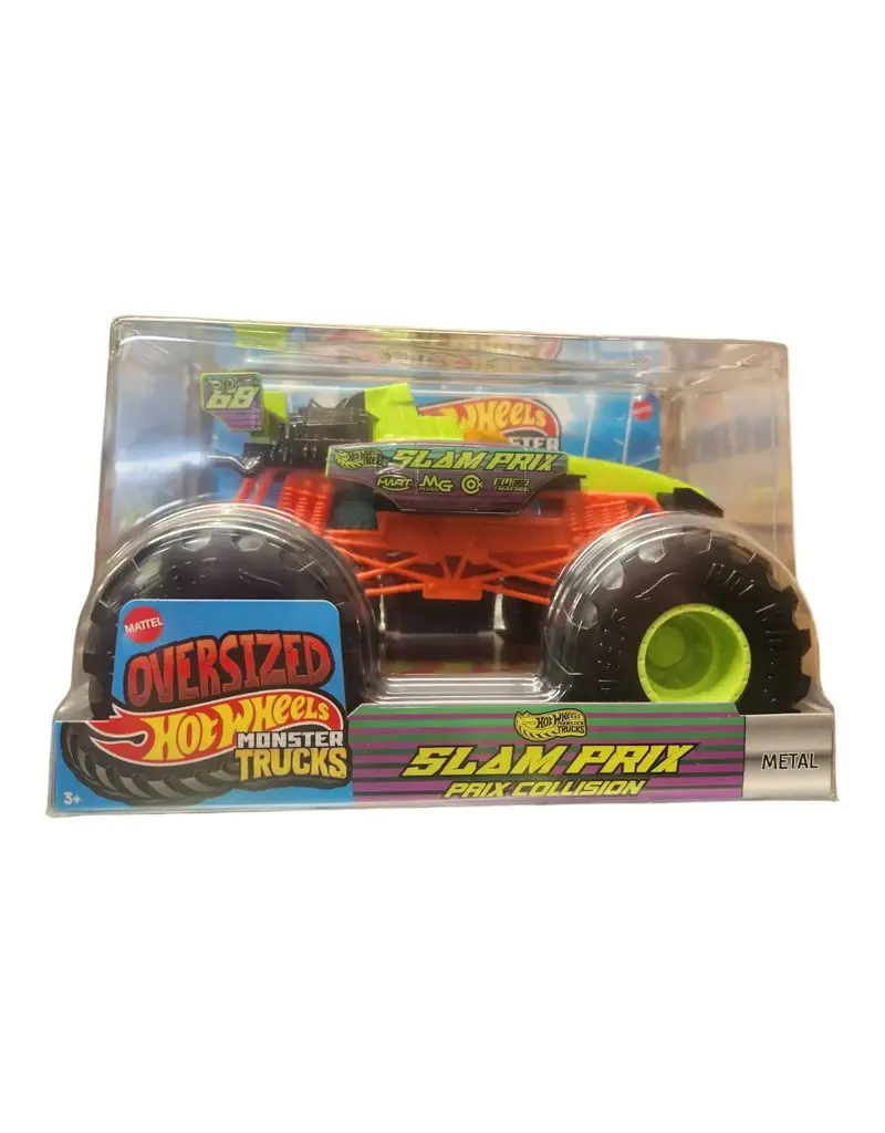 Mattel Hot Wheels Monster Truck Oversized Slam Prix