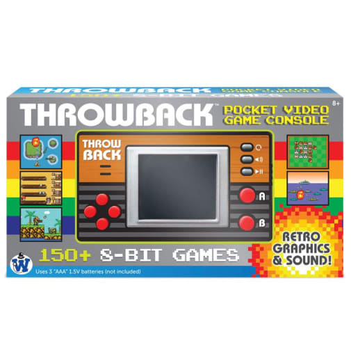 Throwback Pocket Video Game Console