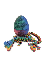 PYE Games 3D Printed Mystery Mushroom Dragon Egg  Fidget Toy (Assorted Colors: Assorted Styles)