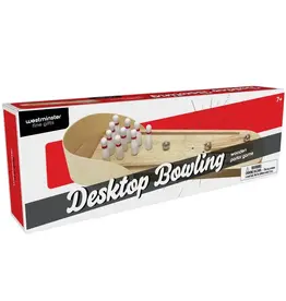 Westminister Inc. Game Wooden Desktop Bowling