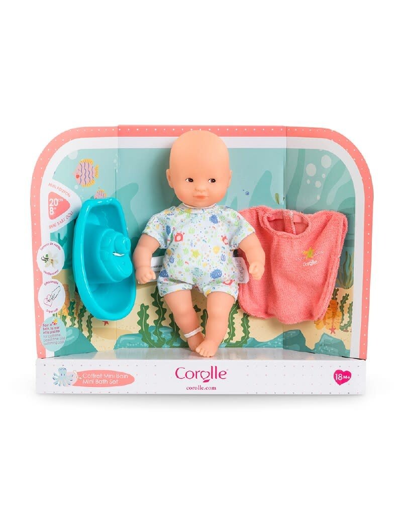 Corolle Doll Mini Calin Mini Bath Set