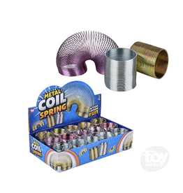 The toy network Novelty Metal Coil Spring (2") ( Assorted Colors; Sold Individually)