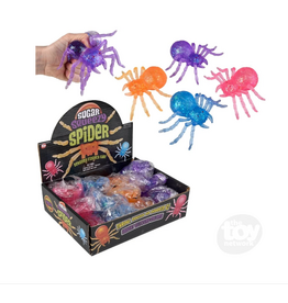 The toy network Squeezy Sugar Spider 4.75"