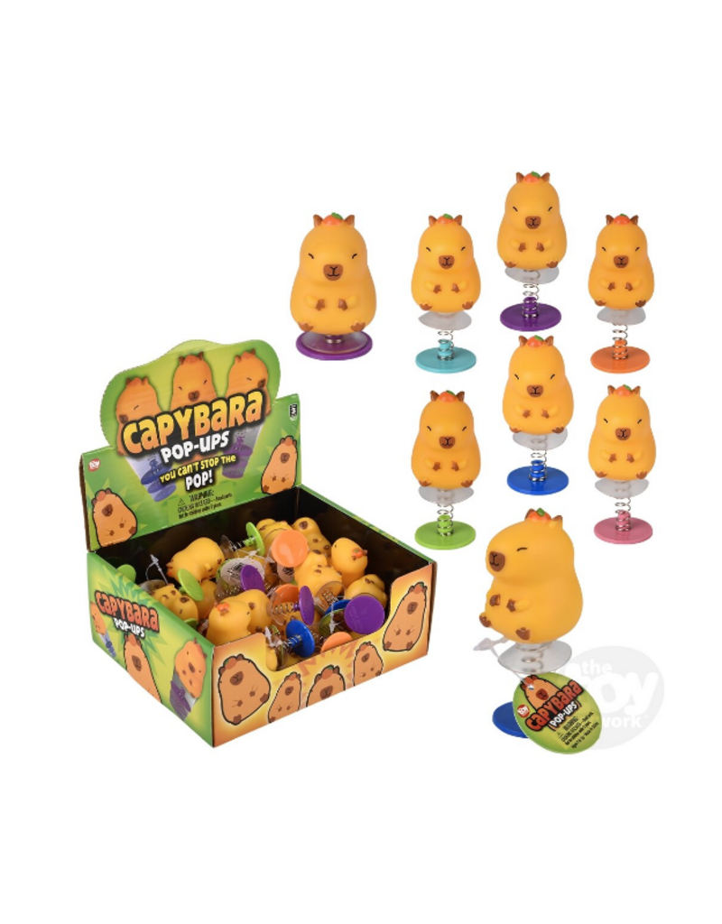 The toy network Capybara Pop-Ups ( 2.75"; Sold Individually)