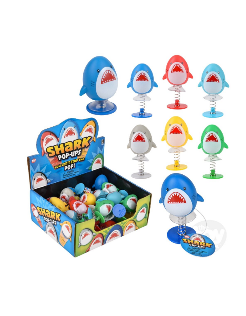 The toy network Shark Pop-Ups ( 2.75"; Sold Individually)