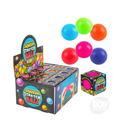 The toy network Squish Stretch Ball (Sold Individually, Colors Vary)