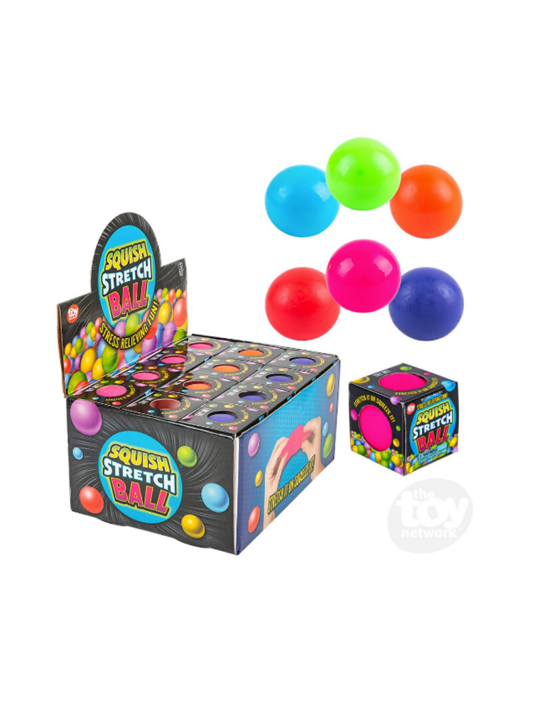 The toy network Squish Stretch Ball (Sold Individually, Colors Vary)