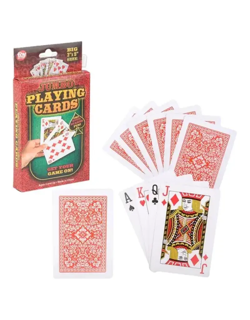The toy network Jumbo Playing Cards
