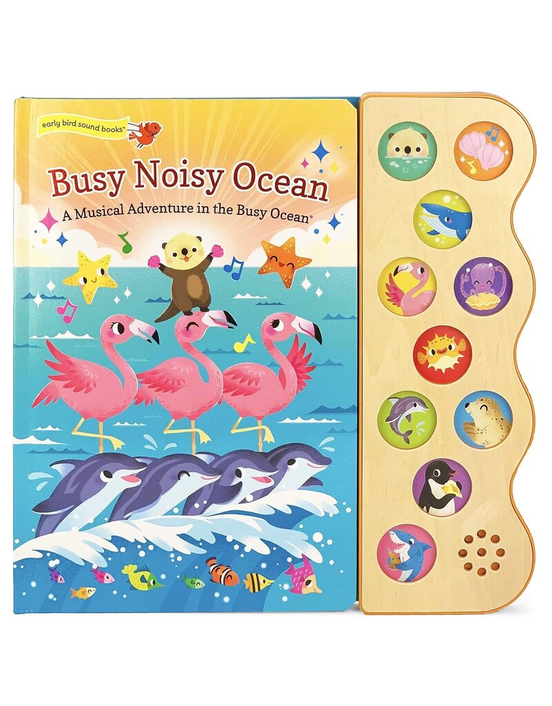 Cottage Door Press LLC. Early Bird Sound Books - Busy Noisy Ocean