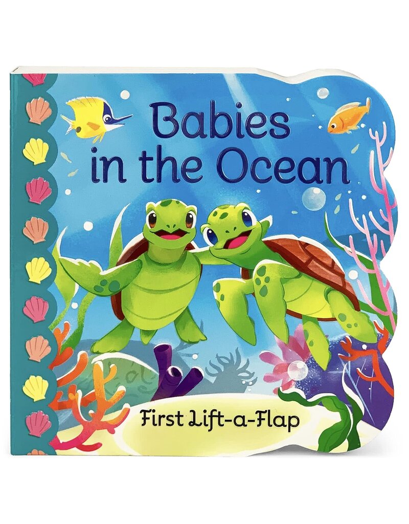 Cottage Door Press LLC. A Lift-a-Flap Book - Babies in the Ocean