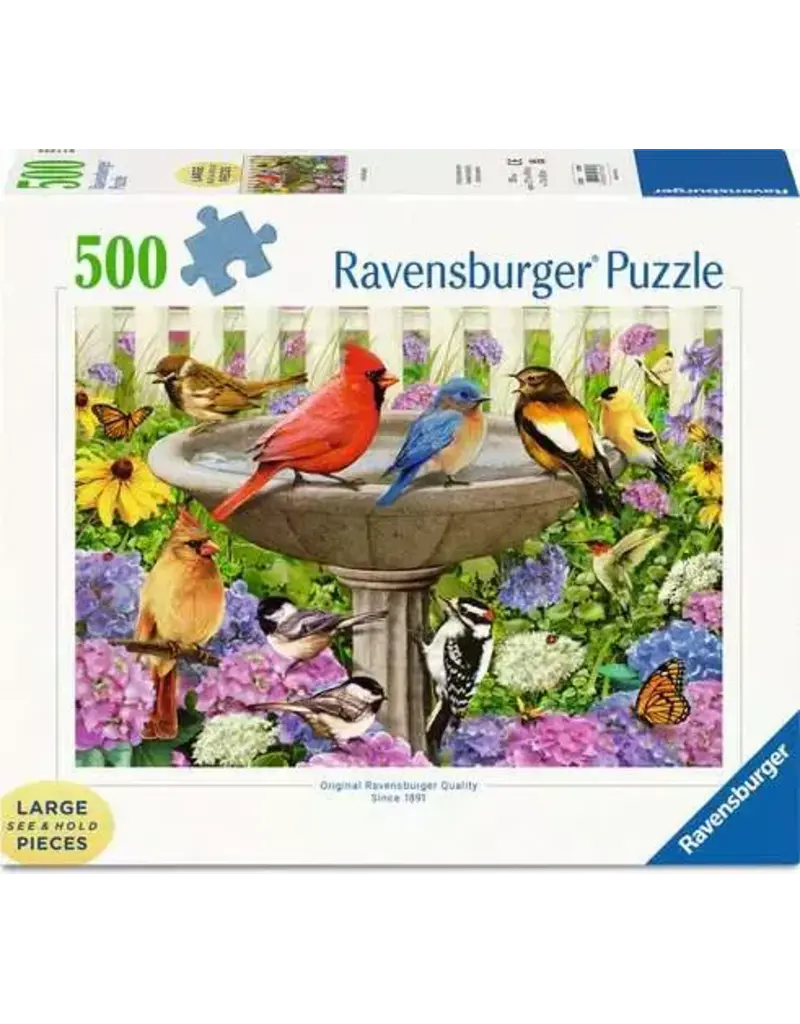 Ravensburger Ravensburger Puzzle At the Birdbath - 500 Pcs