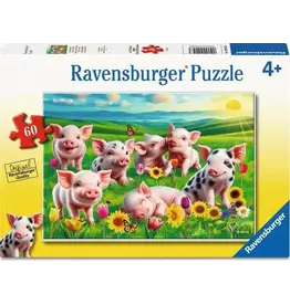 Ravensburger Ravensburger Puzzle  - Precious Piglets ( 60 Pcs )