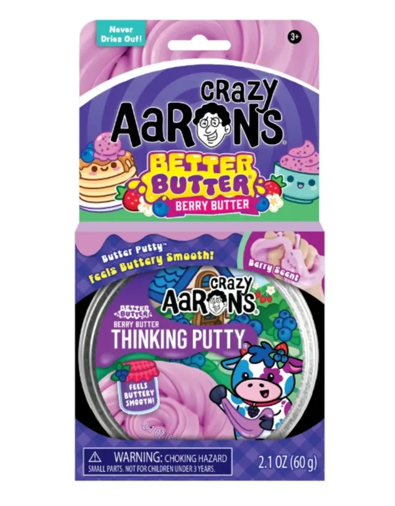 Crazy Aaron Putty Crazy Aaron's Thinking Putty Better Butter Berry Butter