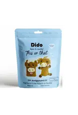 Dido CraftWorks DIY Amigurumi Kit -  Highland Cow Pouch or Highland Cow Buddy