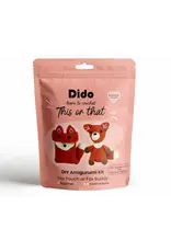 Dido CraftWorks DIY Amigurumi Kit - Fox Pouch or Fox Buddy