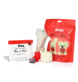 Dido CraftWorks DIY Amigurumi Kit - Bunny or Bear