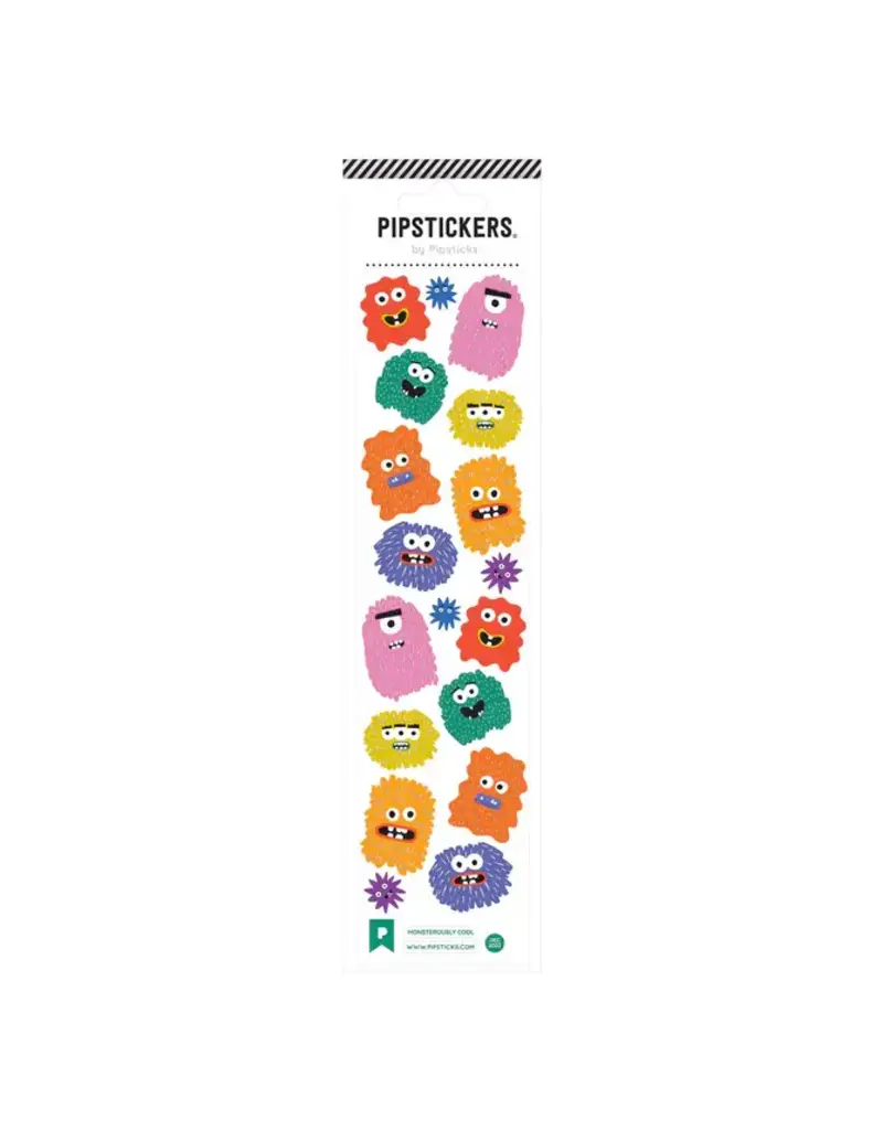 PIPSTICKS Stickers - Decorative Pipstickers -  Monsterously Cool