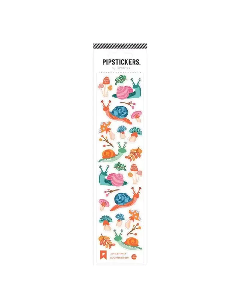PIPSTICKS Stickers - Decorative Pipstickers -Just Slow With It