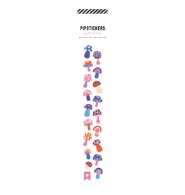 PIPSTICKS Stickers - Decorative Pipstickers - Toadstool Mini