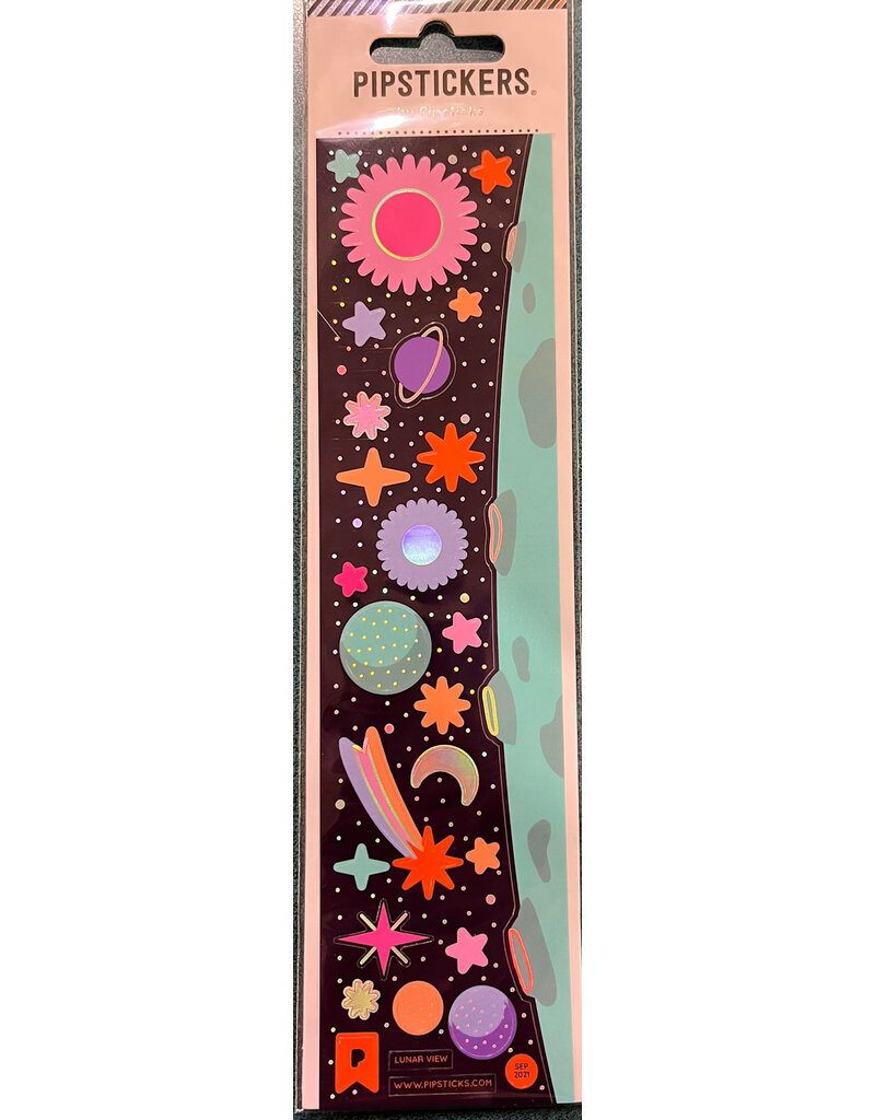 PIPSTICKS Stickers - Decorative Pipstickers -  Lunar View