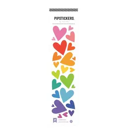 PIPSTICKS Stickers - Decorative Pipstickers - Jumbled Hearts