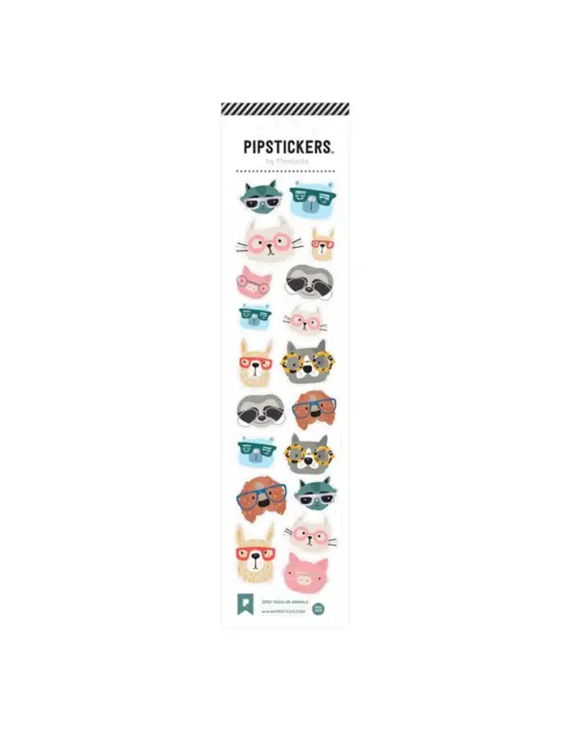 PIPSTICKS Stickers - Decorative Pipstickers - Spec-tacular Animals