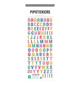 PIPSTICKS Stickers - Decorative Pipstickers -  Smile Set Alphabet