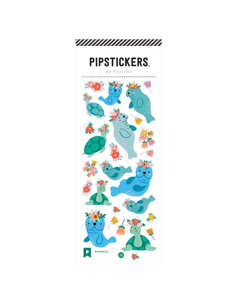 PIPSTICKS Stickers - Decorative Pipstickers -  Diving Belles