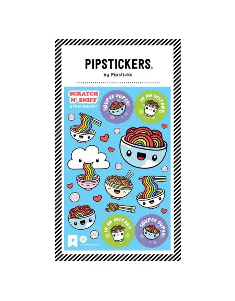 PIPSTICKS Stickers - Decorative Pipstickers -  Instant Happiness