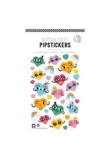 PIPSTICKS Stickers - Decorative Pipstickers - Puffy Huggable Hearts