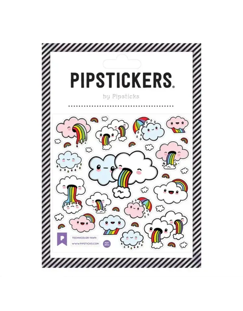 PIPSTICKS Stickers - Decorative Pipstickers -  Technicolor Yawn
