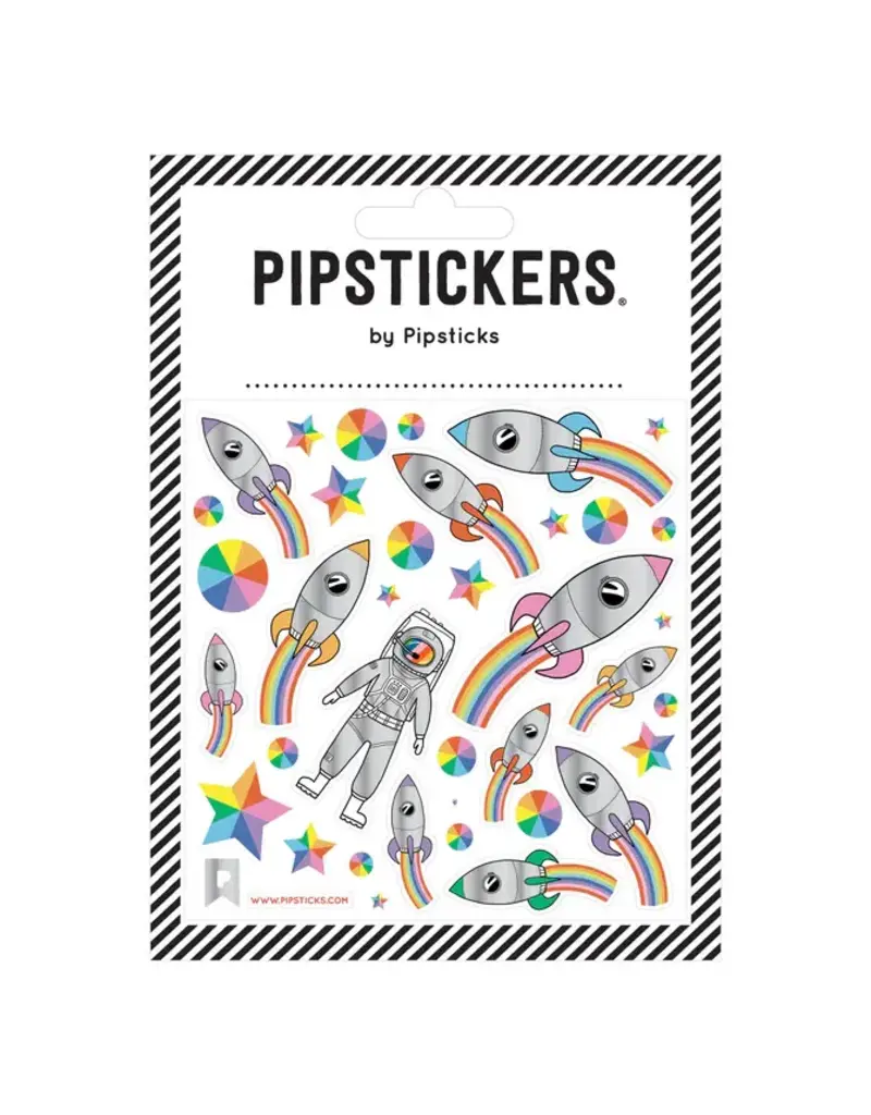 PIPSTICKS Stickers - Decorative Pipstickers - Houston...We Have A Rainbow