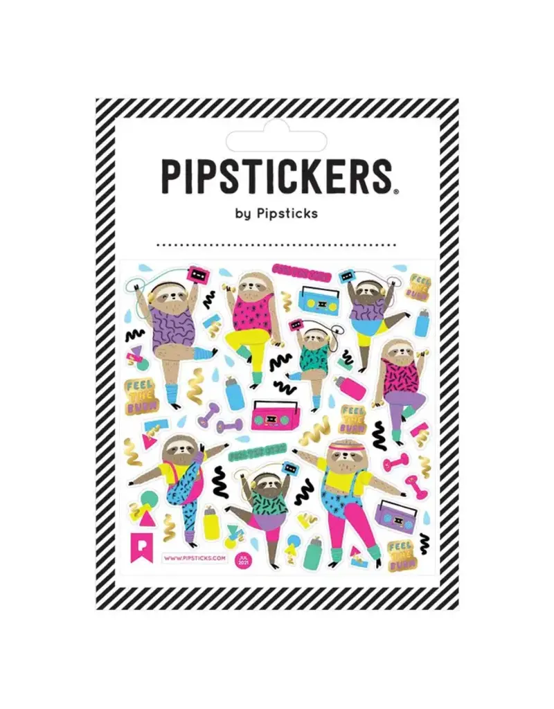 PIPSTICKS Stickers - Decorative Pipstickers - Go Slow Cardio