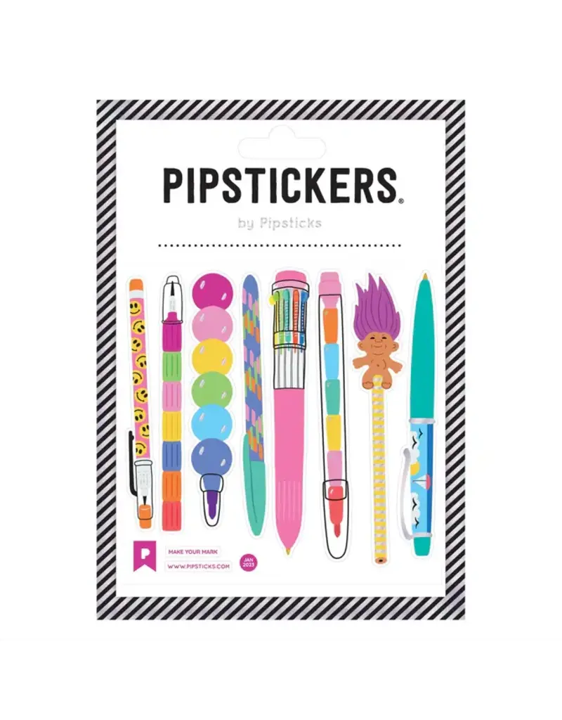 PIPSTICKS Stickers - Decorative Pipstickers - Make Your Mark